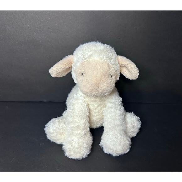 Jellycat Fuddlewuddle Bashful Lamb Sheep 9” Sitting Up Cream White & Tan Face - Picture 5 of 5